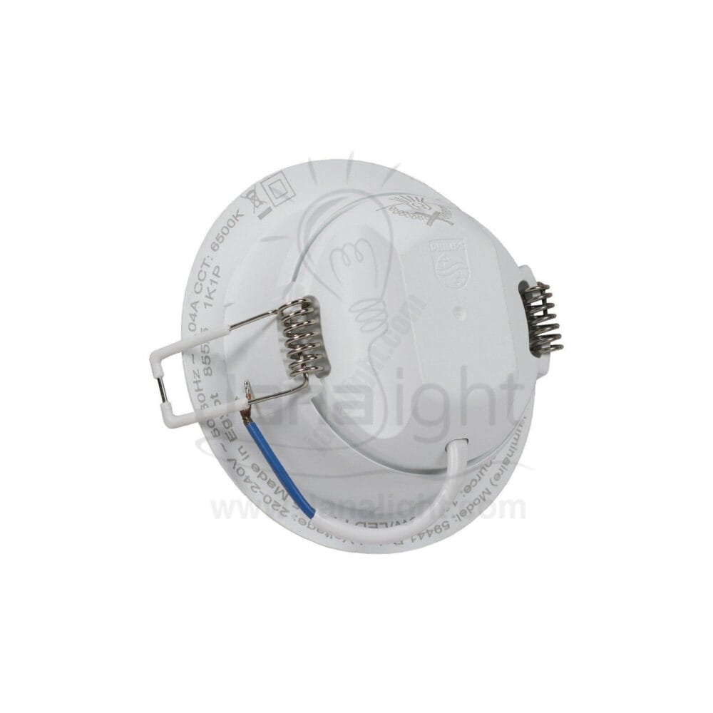 سبوت بانيل مدور ميسون 3.5 وات ابيض فيليبس Round white 3.5 watt meson LED downlight philips